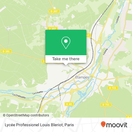 Lycée Professionel Louis Bleriot map