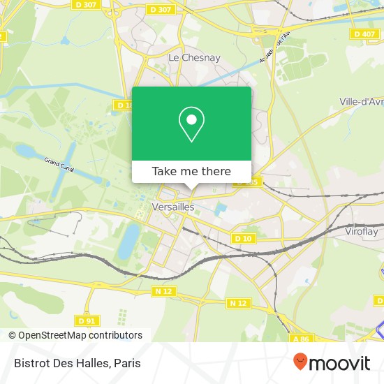 Bistrot Des Halles map