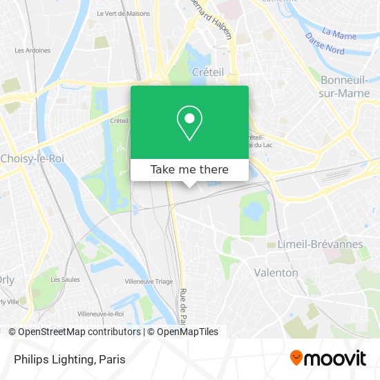 Mapa Philips Lighting
