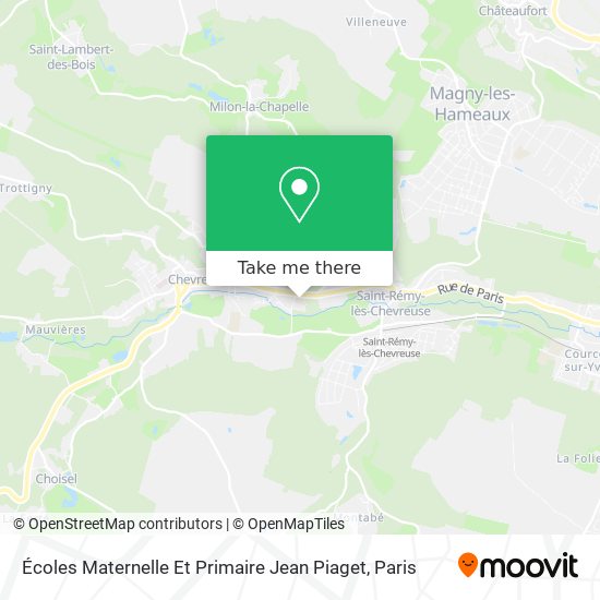 Écoles Maternelle Et Primaire Jean Piaget map