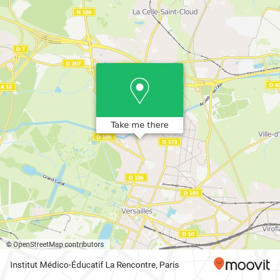 Institut Médico-Éducatif La Rencontre map