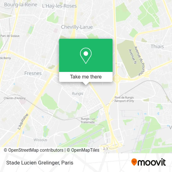 Stade Lucien Grelinger map