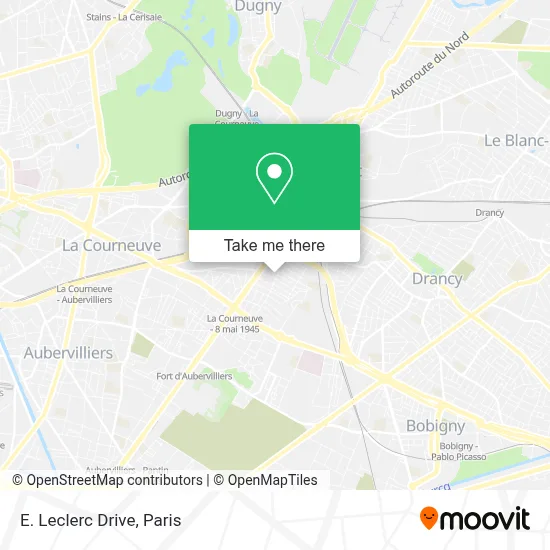 E. Leclerc Drive map