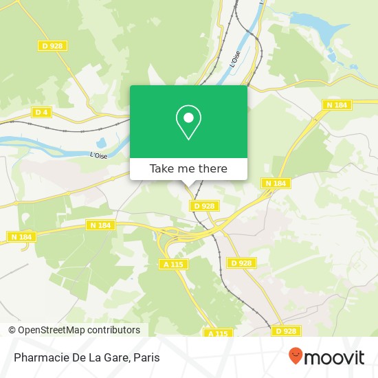 Mapa Pharmacie De La Gare