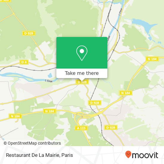 Restaurant De La Mairie map