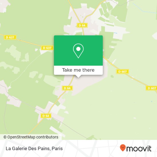 La Galerie Des Pains map