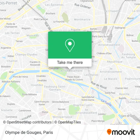 Olympe de Gouges map