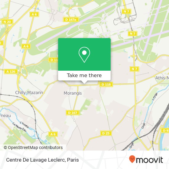 Centre De Lavage Leclerc map