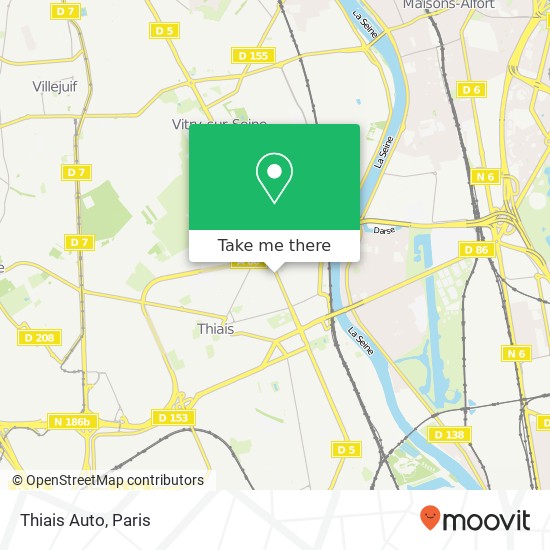 Thiais Auto map