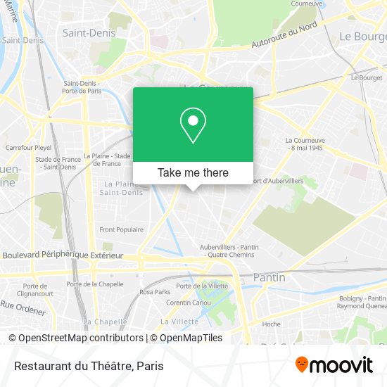 Restaurant du Théâtre map