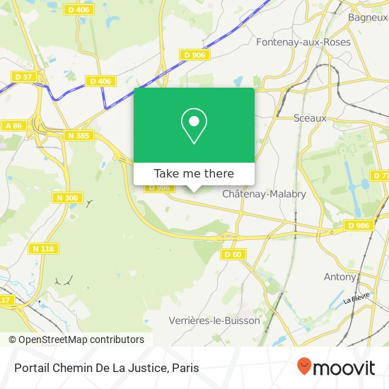 Mapa Portail Chemin De La Justice