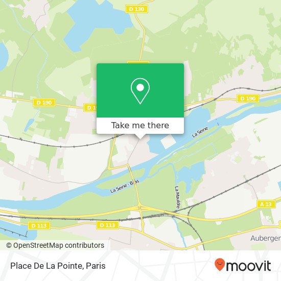 Place De La Pointe map