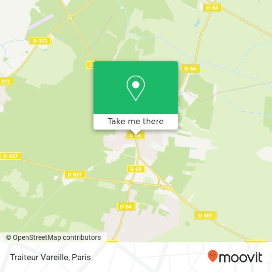 Traiteur Vareille map