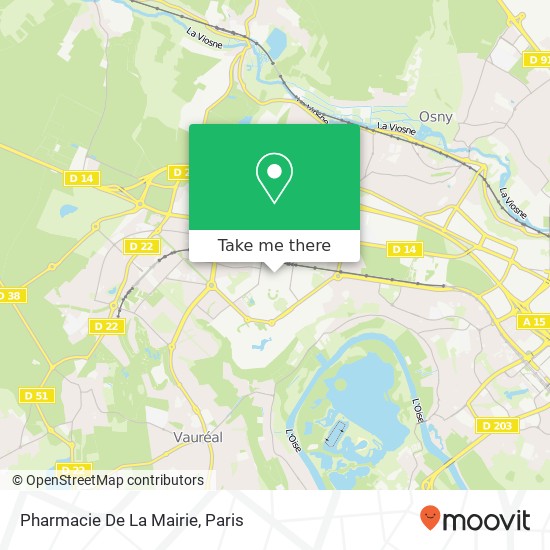 Mapa Pharmacie De La Mairie