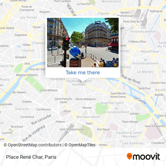 Place René Char map