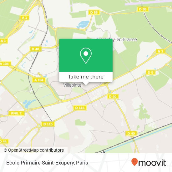 École Primaire Saint-Exupéry map