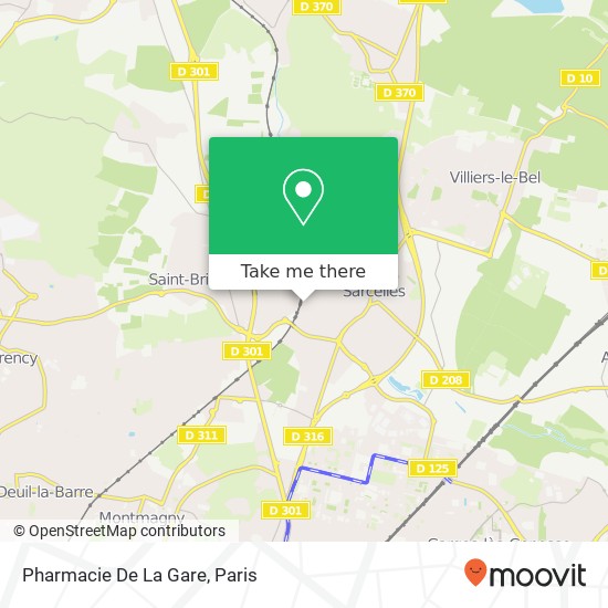 Pharmacie De La Gare map
