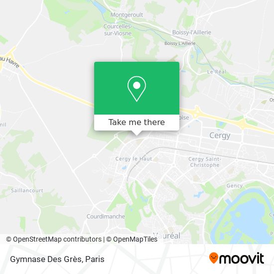 Gymnase Des Grès map