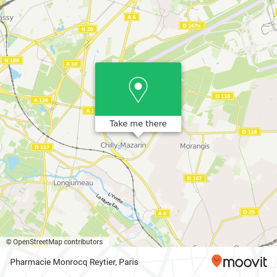 Pharmacie Monrocq Reytier map