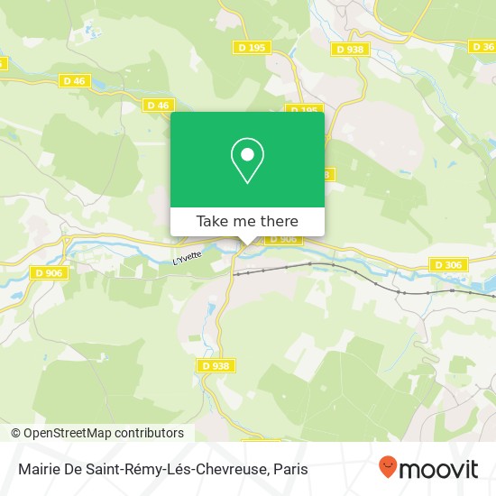 Mapa Mairie De Saint-Rémy-Lés-Chevreuse