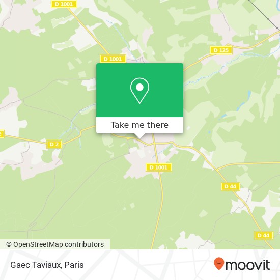 Gaec Taviaux map