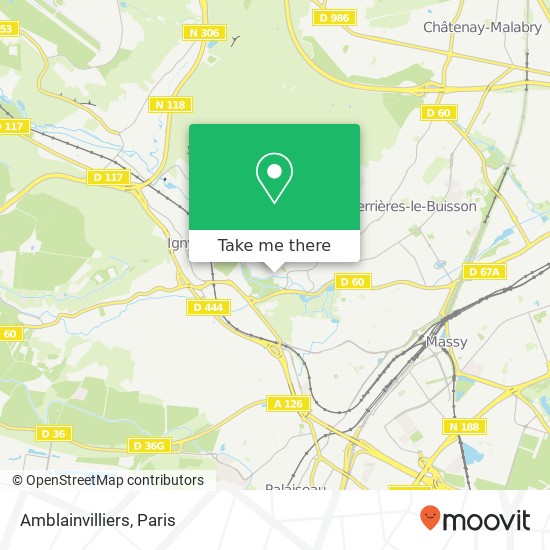 Amblainvilliers map