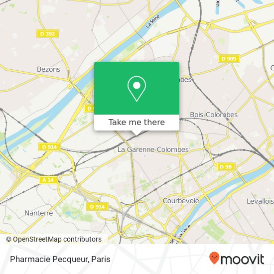 Pharmacie Pecqueur map