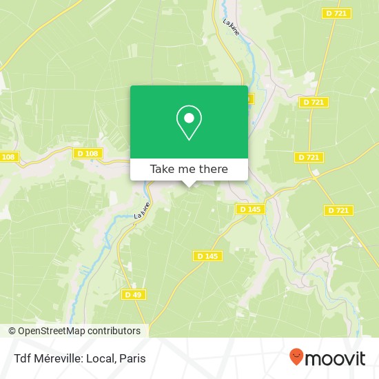 Tdf Méreville: Local map