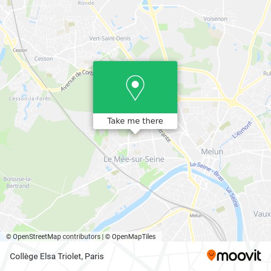 Collège Elsa Triolet map