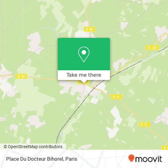 Place Du Docteur Bihorel map