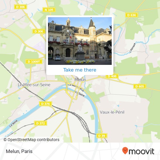 Melun map