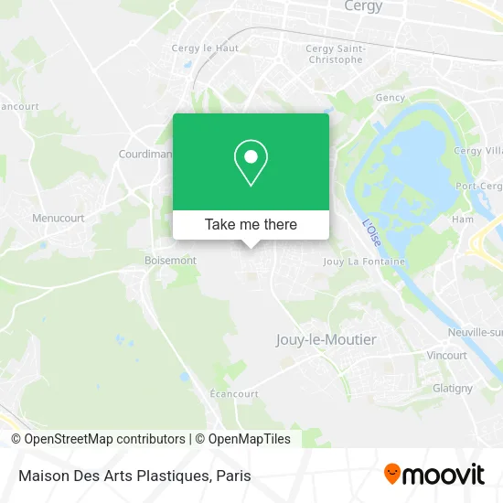 Maison Des Arts Plastiques map