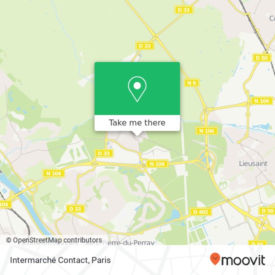 Intermarché Contact map