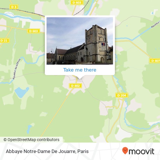 Abbaye Notre-Dame De Jouarre map