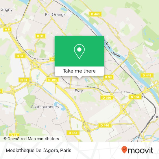 Mediathèque De L'Agora map