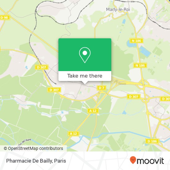 Pharmacie De Bailly map