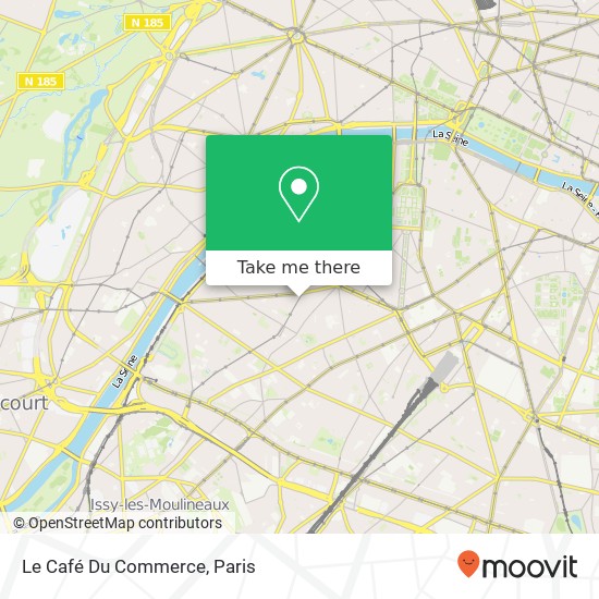 Le Café Du Commerce map