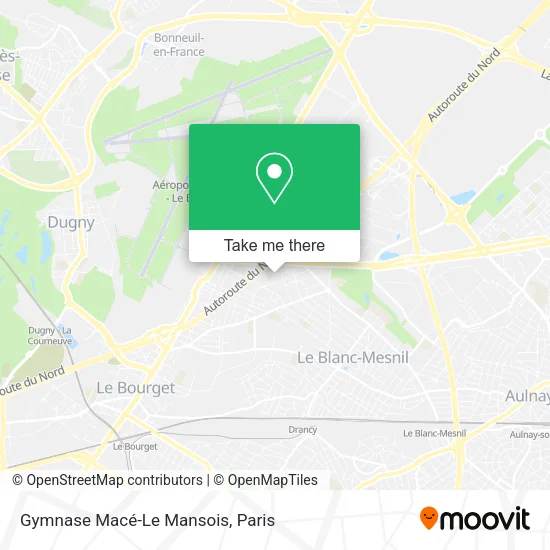 Gymnase Macé-Le Mansois map