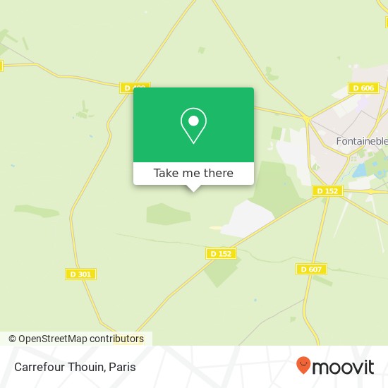 Carrefour Thouin map