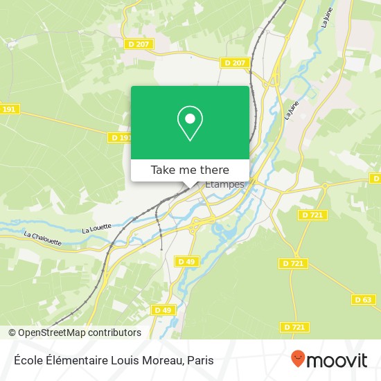 École Élémentaire Louis Moreau map