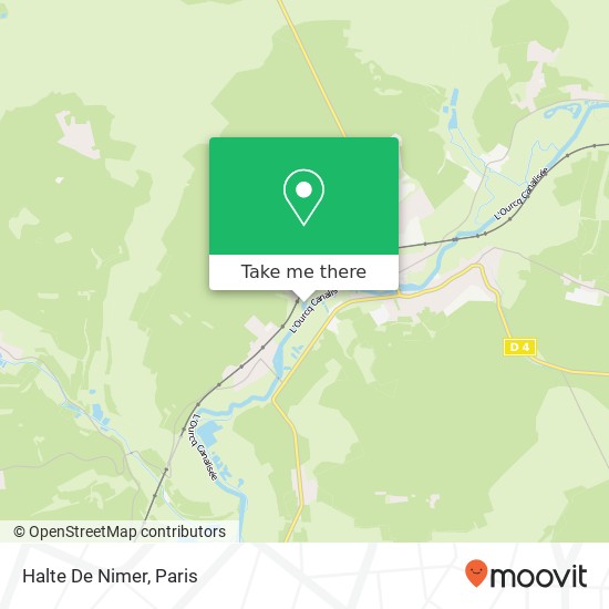 Mapa Halte De Nimer