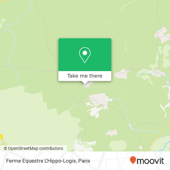 Mapa Ferme Equestre L'Hippo-Logis