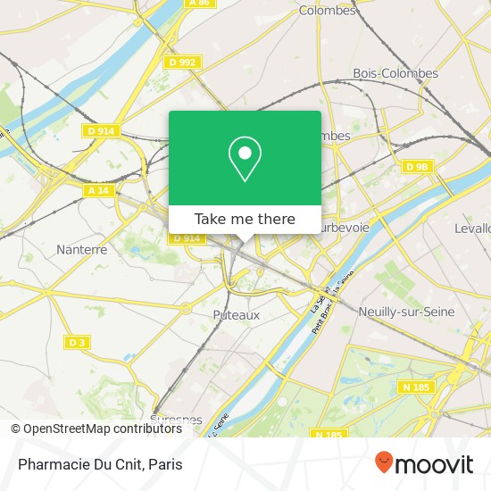 Pharmacie Du Cnit map