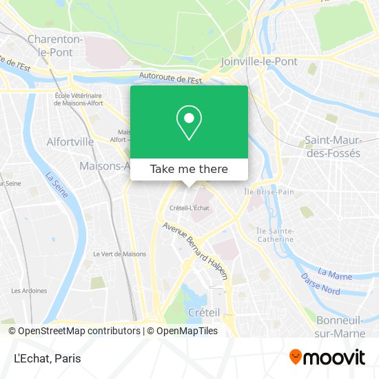 L'Echat map