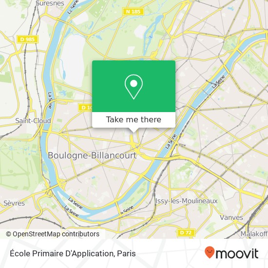 Mapa École Primaire D'Application