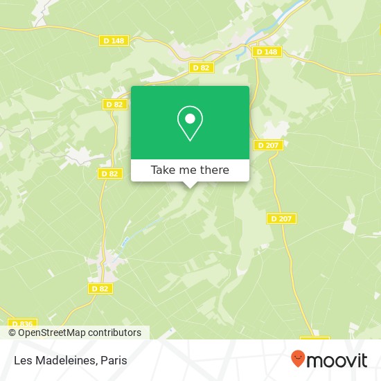 Les Madeleines map