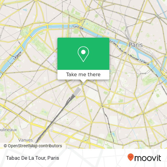 Tabac De La Tour map