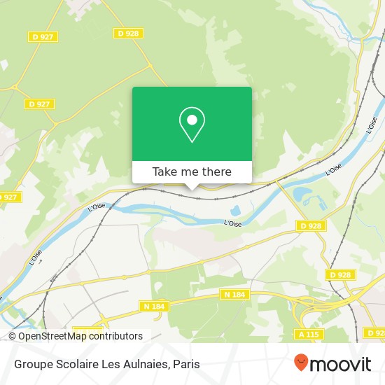 Mapa Groupe Scolaire Les Aulnaies
