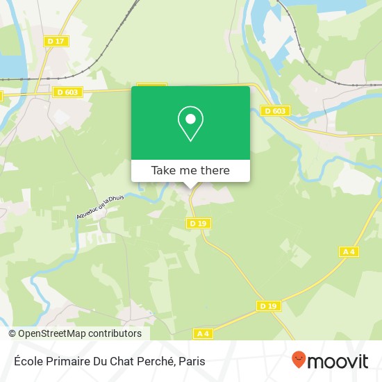 Mapa École Primaire Du Chat Perché