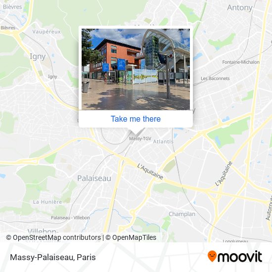 Massy-Palaiseau map
